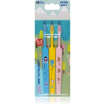 TePe Mini 0-3 year periuțe de dinți - imagine 2